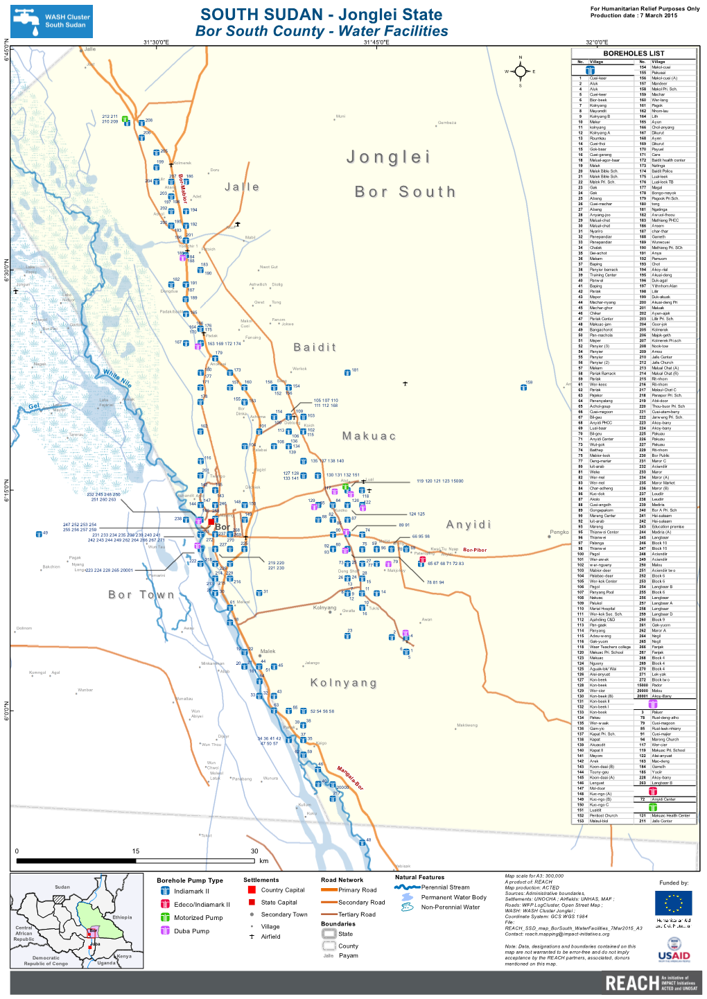 Reach Ssd Map Jonglei Borsout