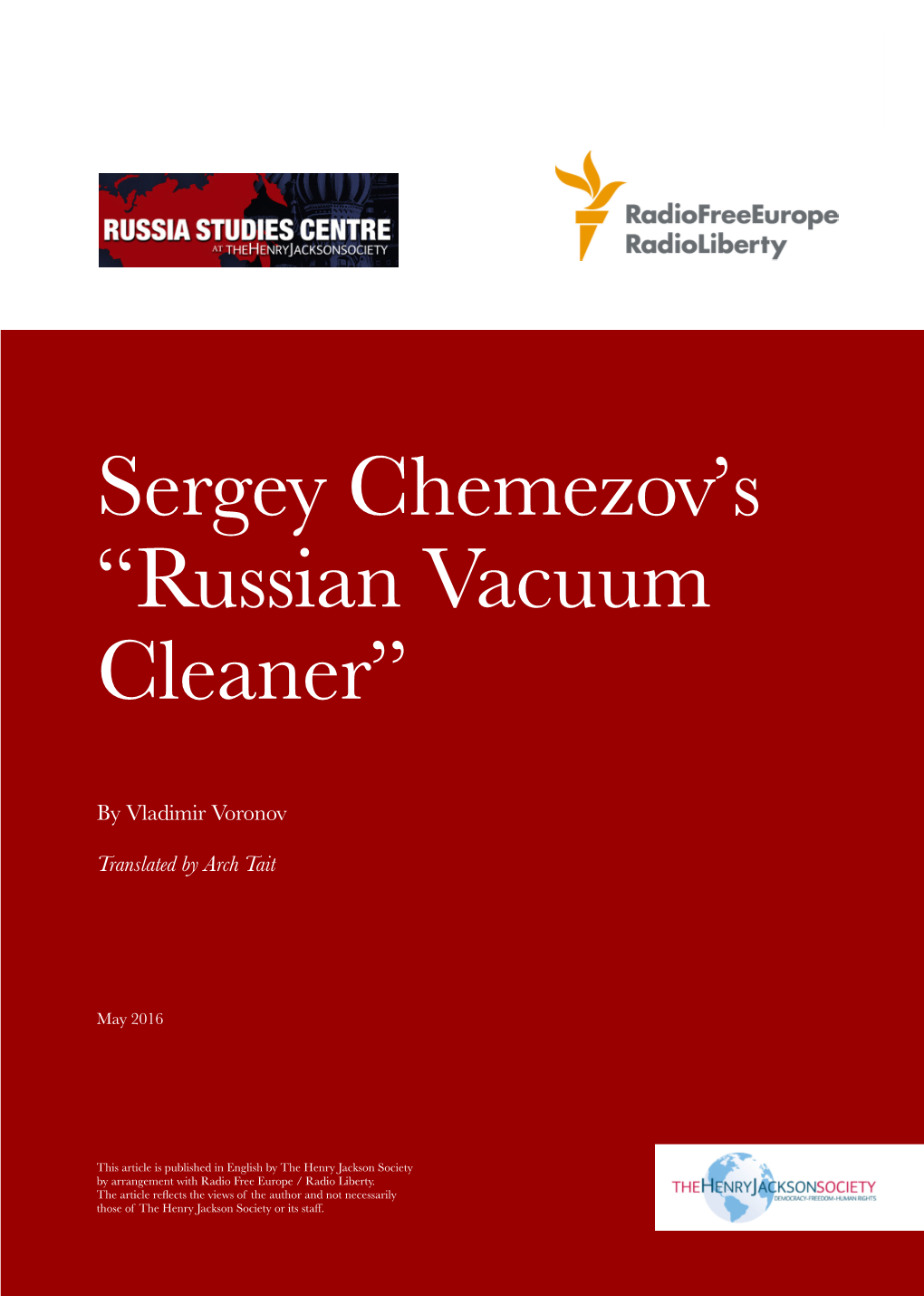 Sergey Chemezov's “Russian Vacuum Cleaner”