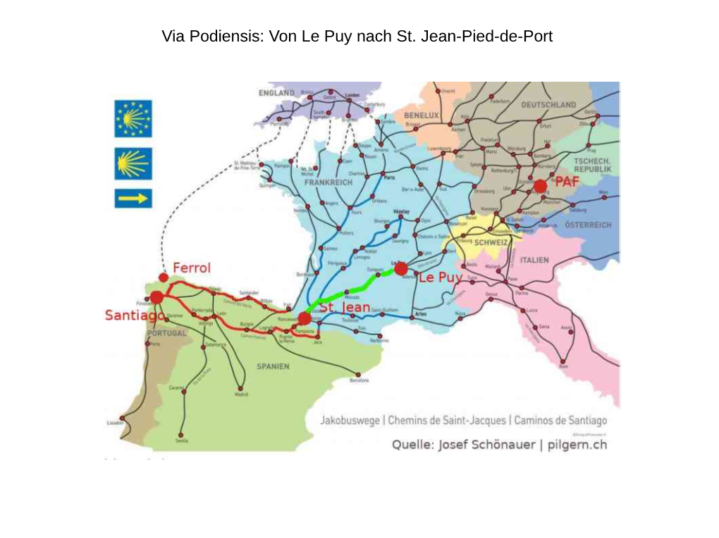 Via Podiensis: Von Le Puy Nach St. Jean-Pied-De-Port