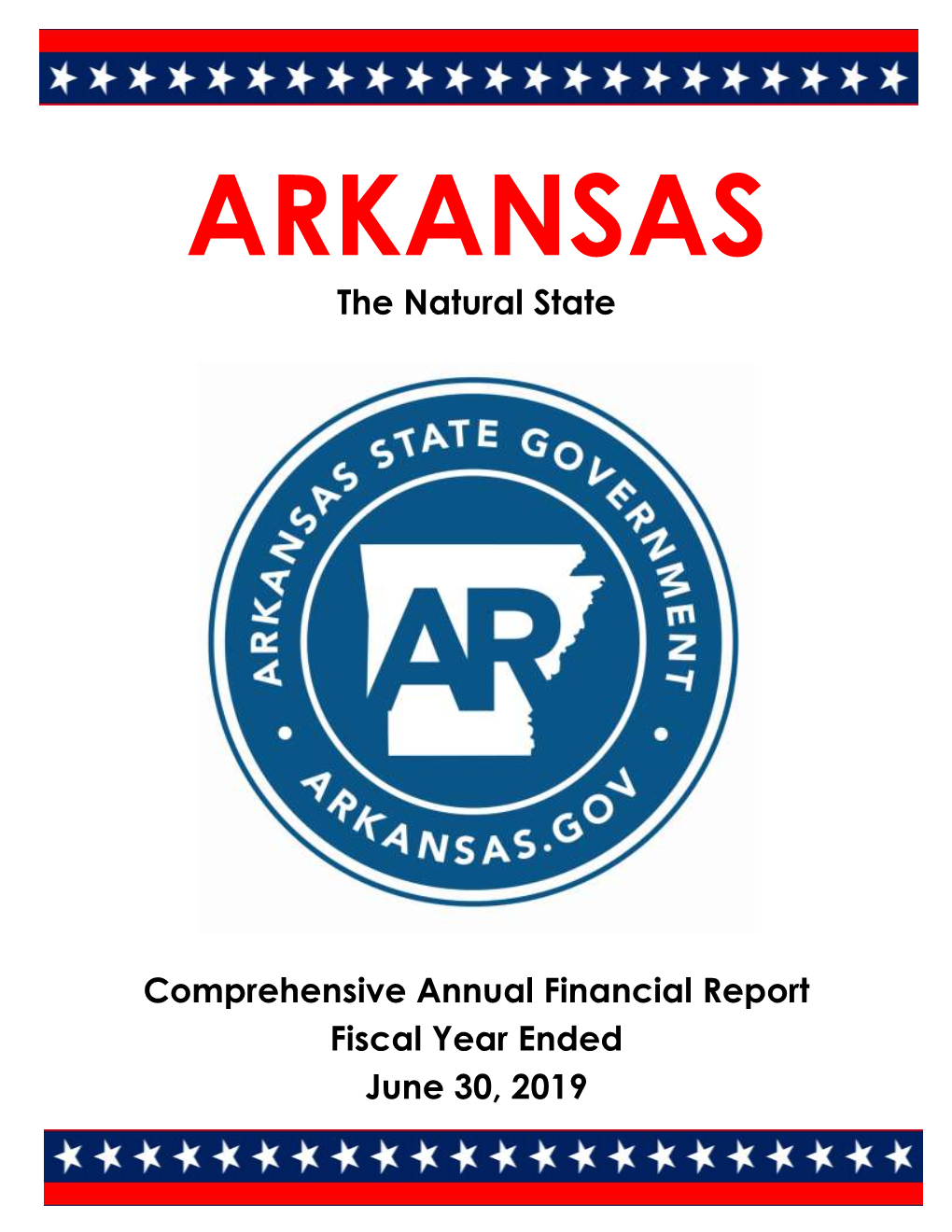 Comprehensive Annual Financial Report Fiscal Year Ended June 30, 2019