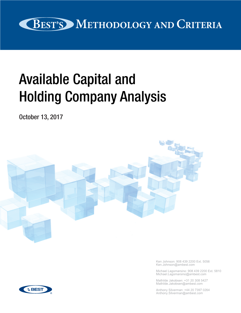 Available Capital and Holding Company Analysis