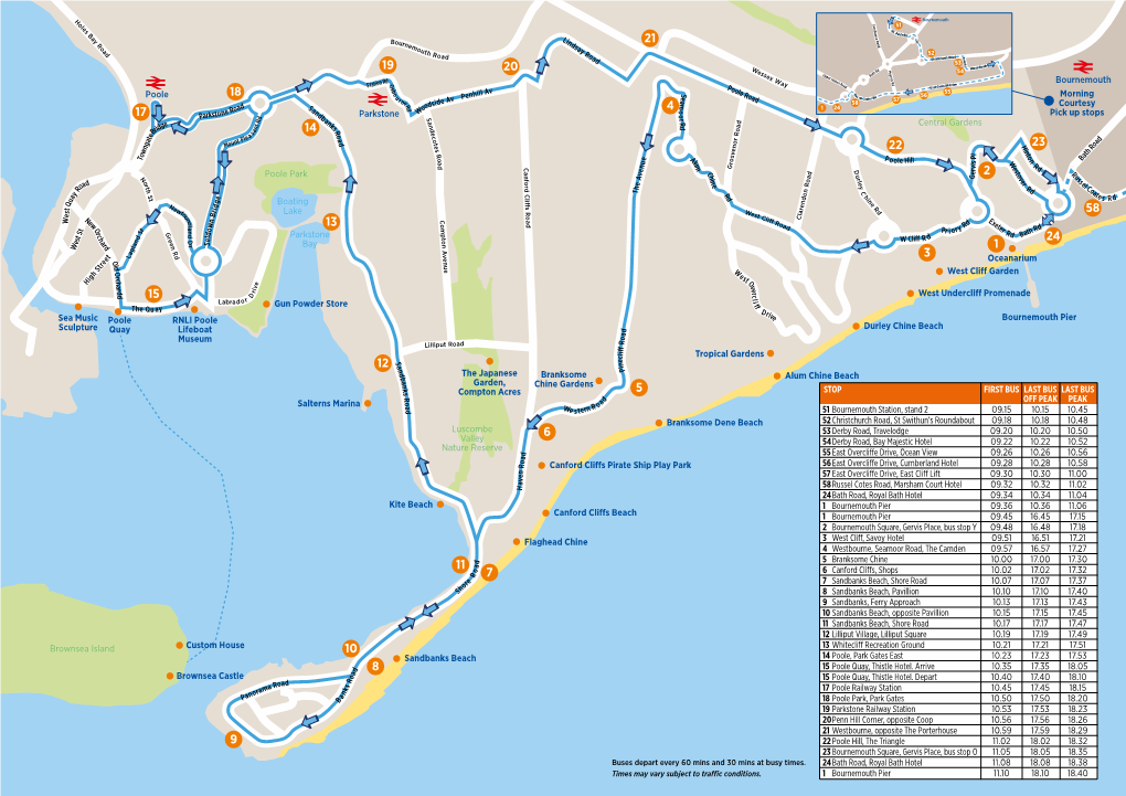 Bournemouth Bus Route