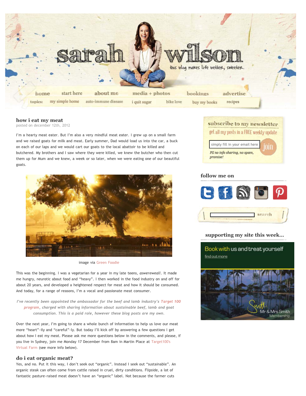 Sarah Wilson Reply: ►2013 December 12Th, 2012 at 9:30 Am ►2012