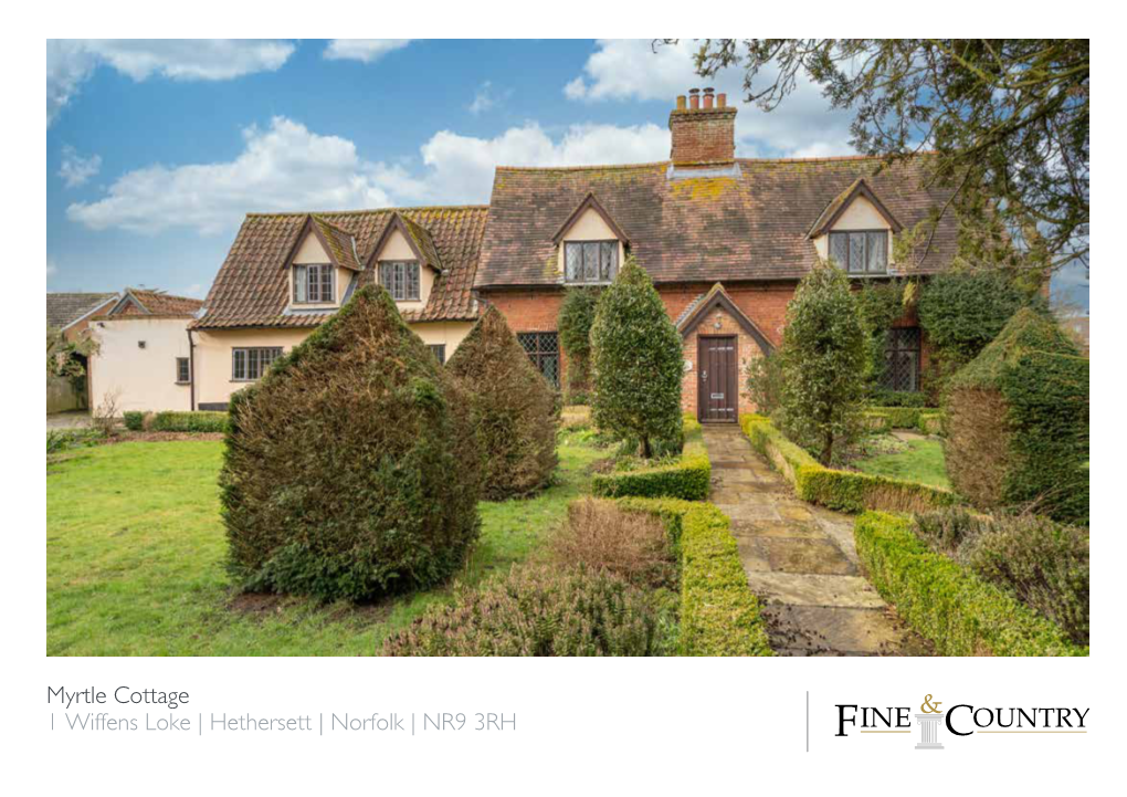 Hethersett | Norfolk | NR9 3RH a NEW CHAPTER BEGINS