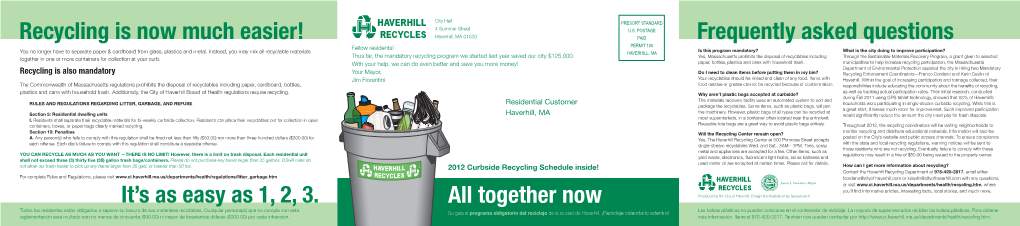 Recycling Is Now Much Easier!