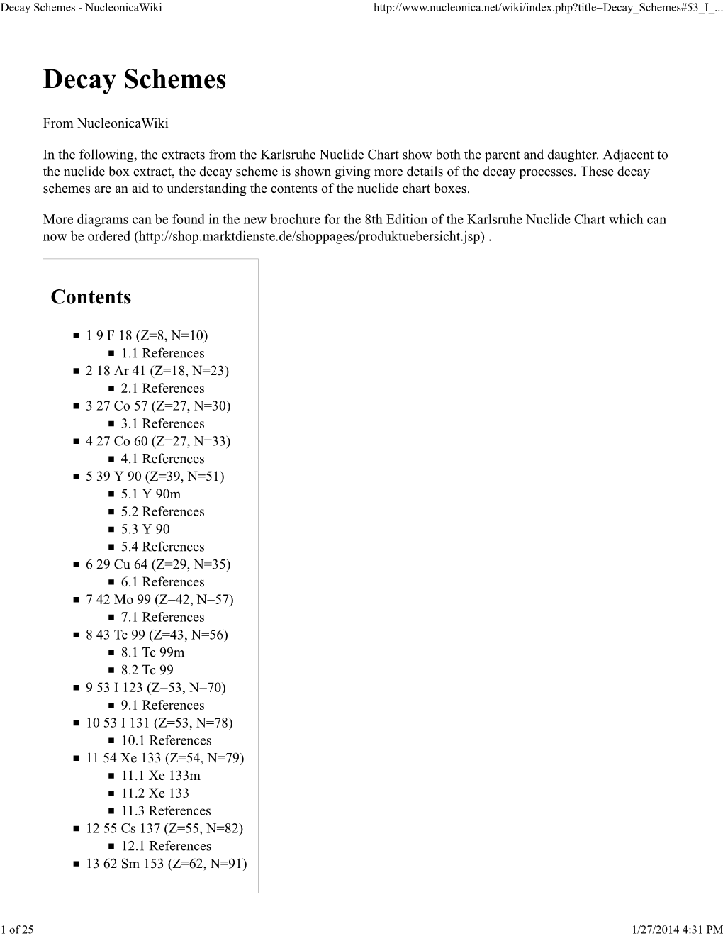 Decay Schemes - Nucleonicawiki
