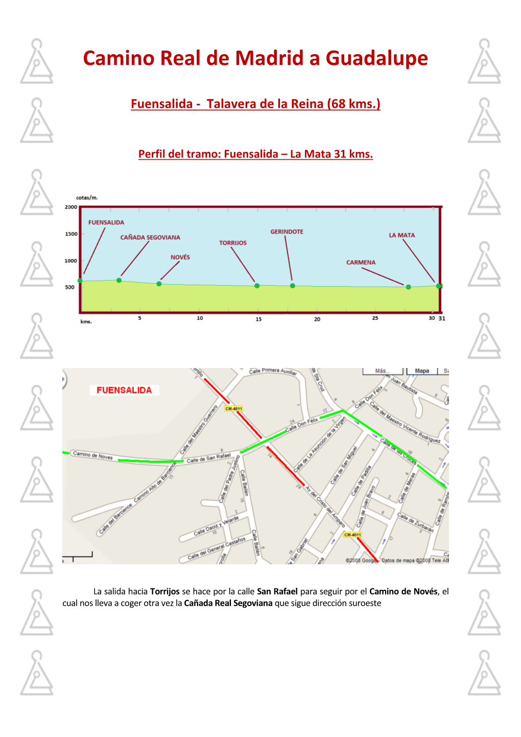 Camino De Madrid. Fuensalida – Talavera