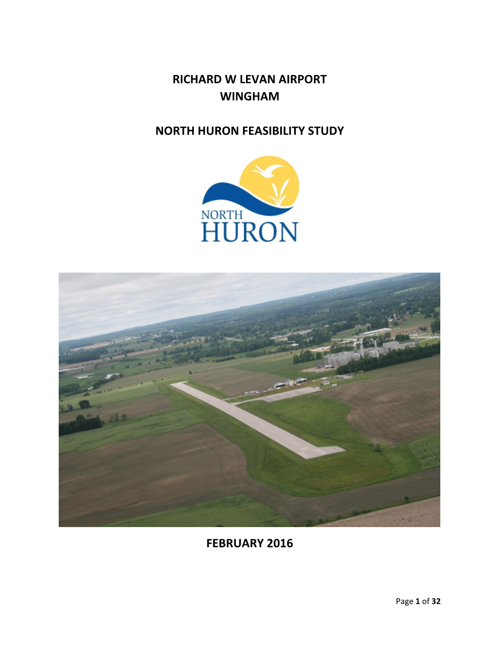 Richard W Levan Airport Wingham North Huron