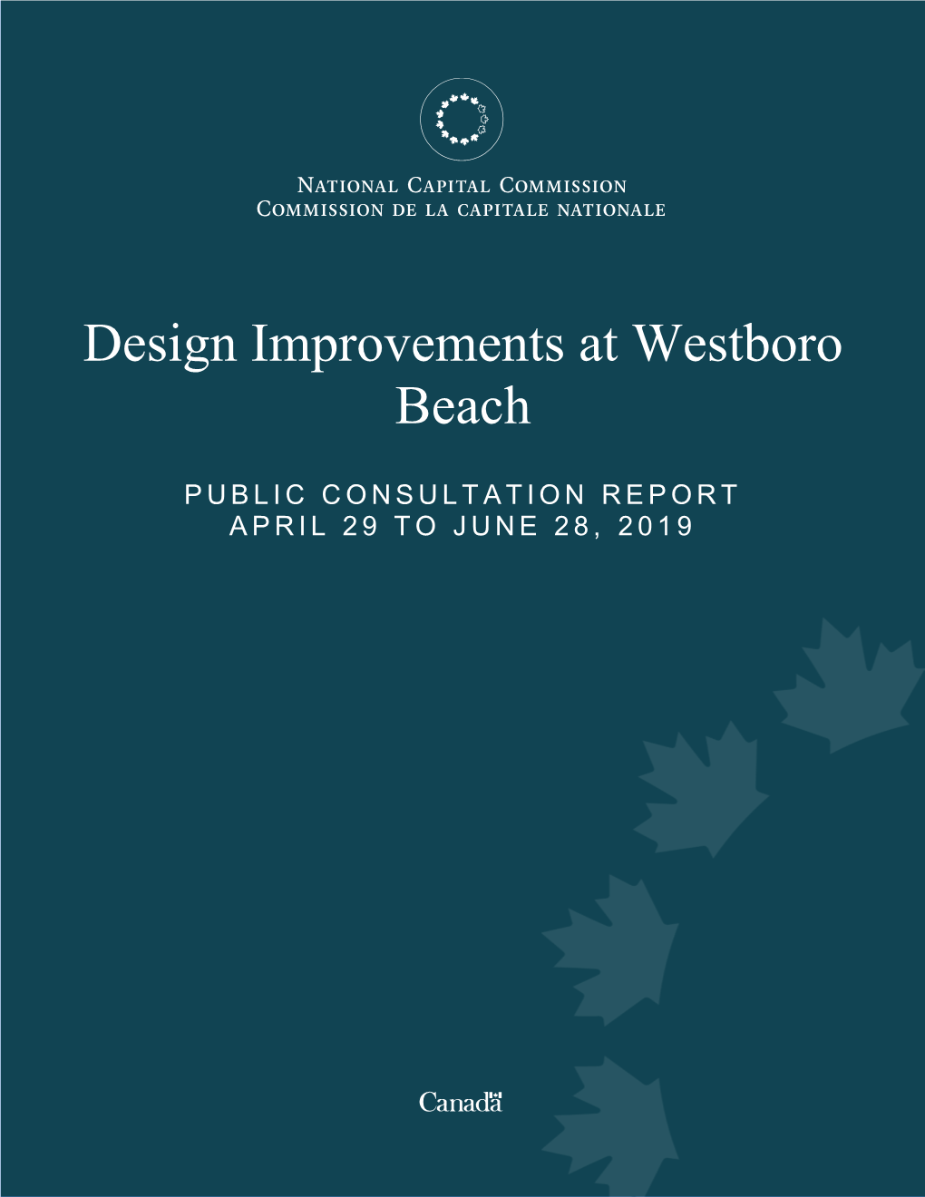 Design Improvements at Westboro Beach