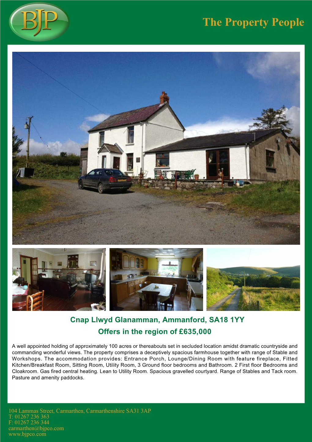 Glanamman, Ammanford, SA18 1YY Offers in the Region of £635,000