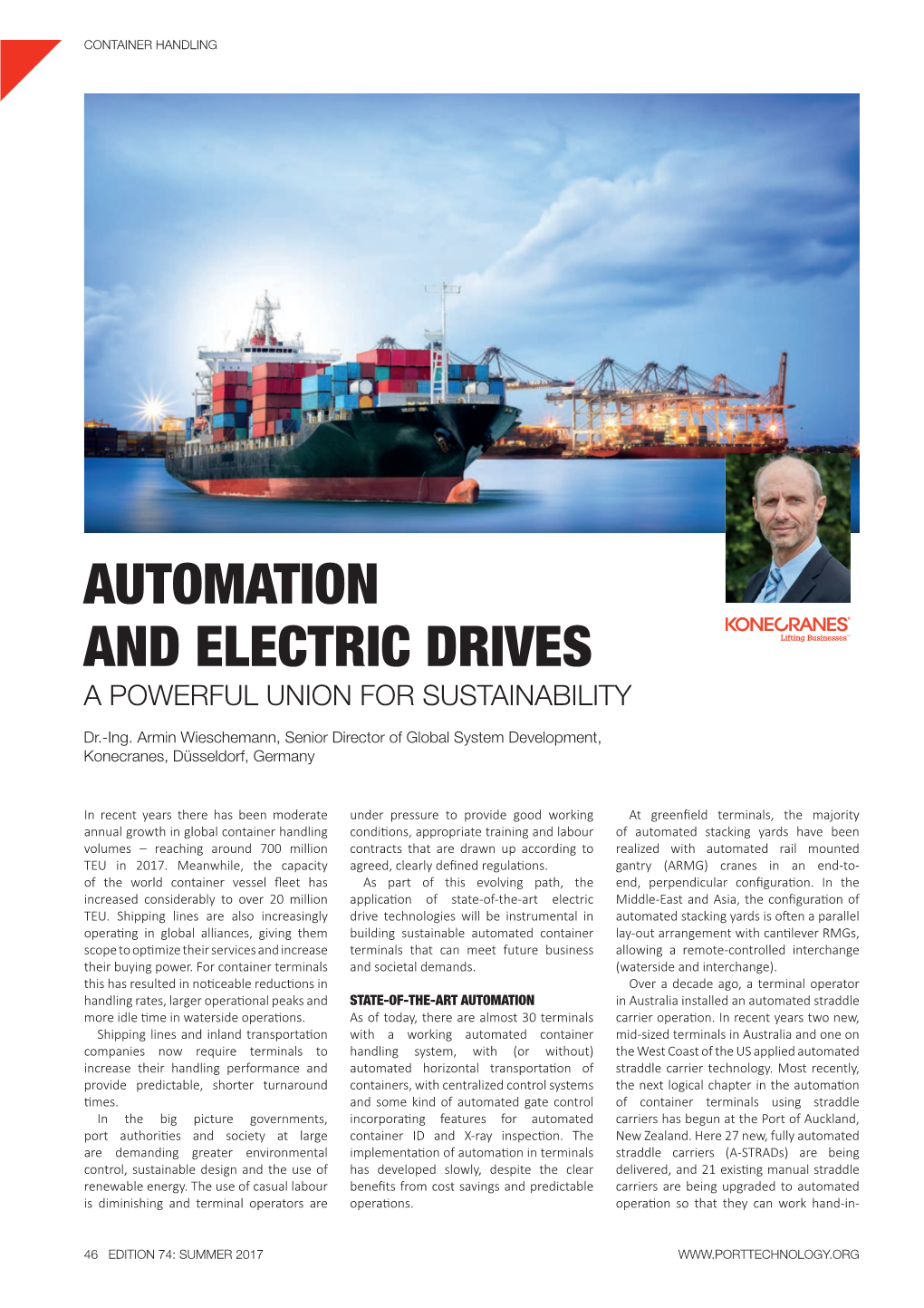Automation and Electric Drives a Powerful Union for Sustainability