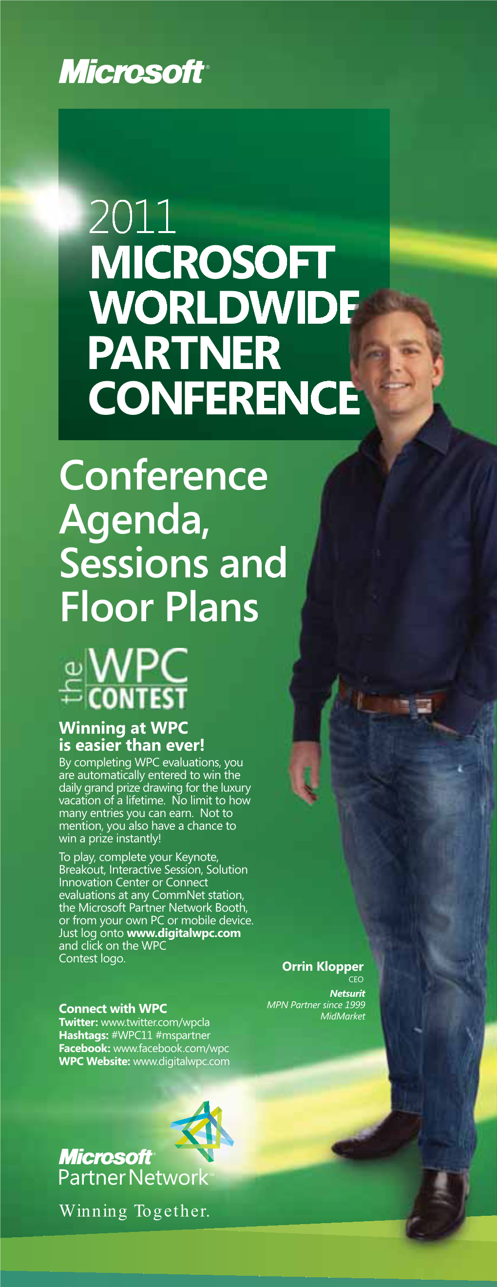 Conference Agenda, Sessions and Floor Plans