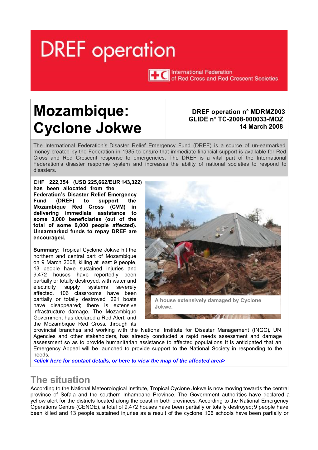 Mozambique: Cyclone Jokwe