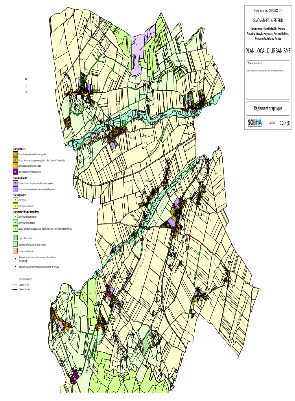 3.2H (1) FALAISE SUD RÈGLEMENT GRAPHIQUE 2018