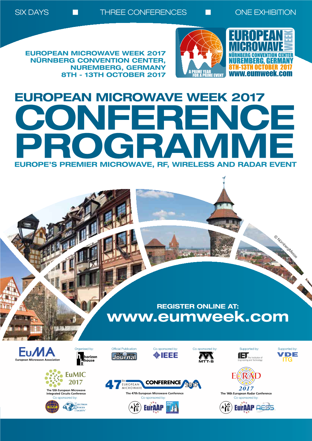 Conference Programme Europe’S Premier Microwave, Rf, Wireless and Radar Event