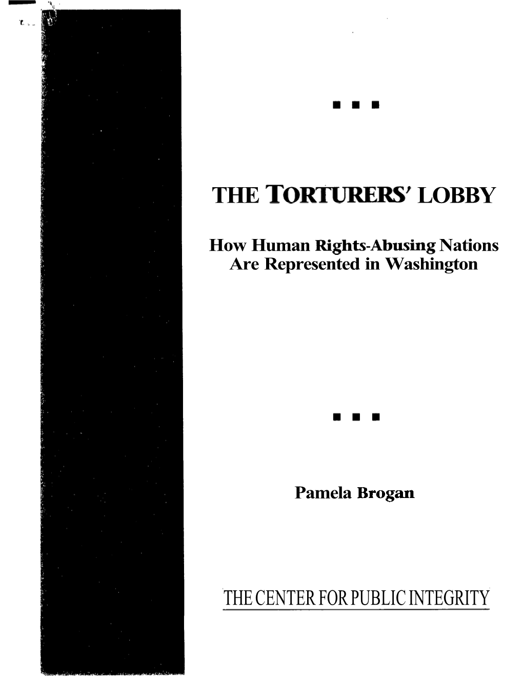 The Torturers' Lobby