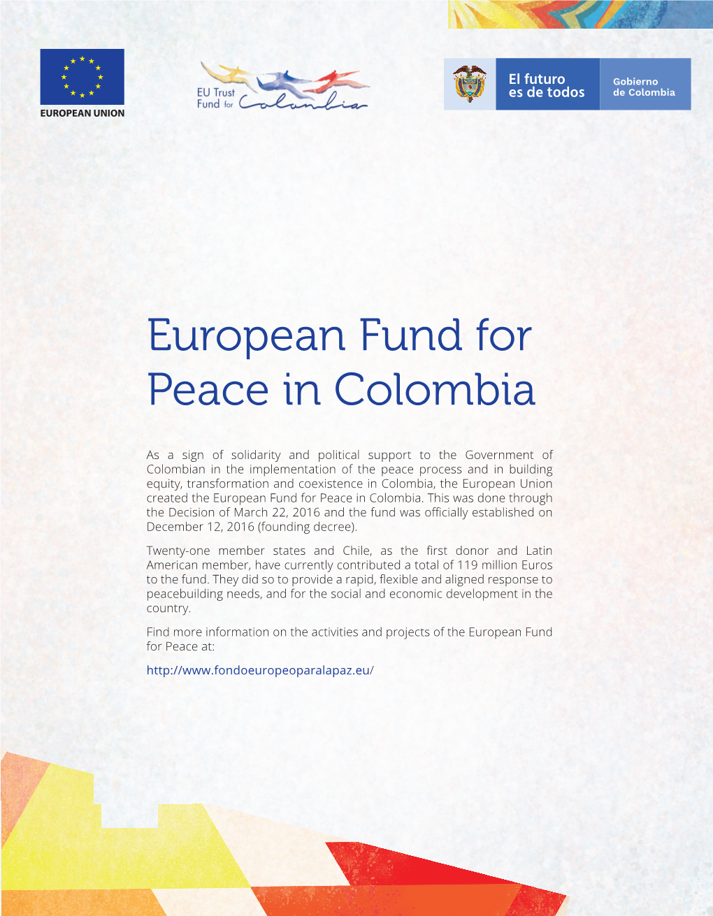 European Fund for Peace in Colombia