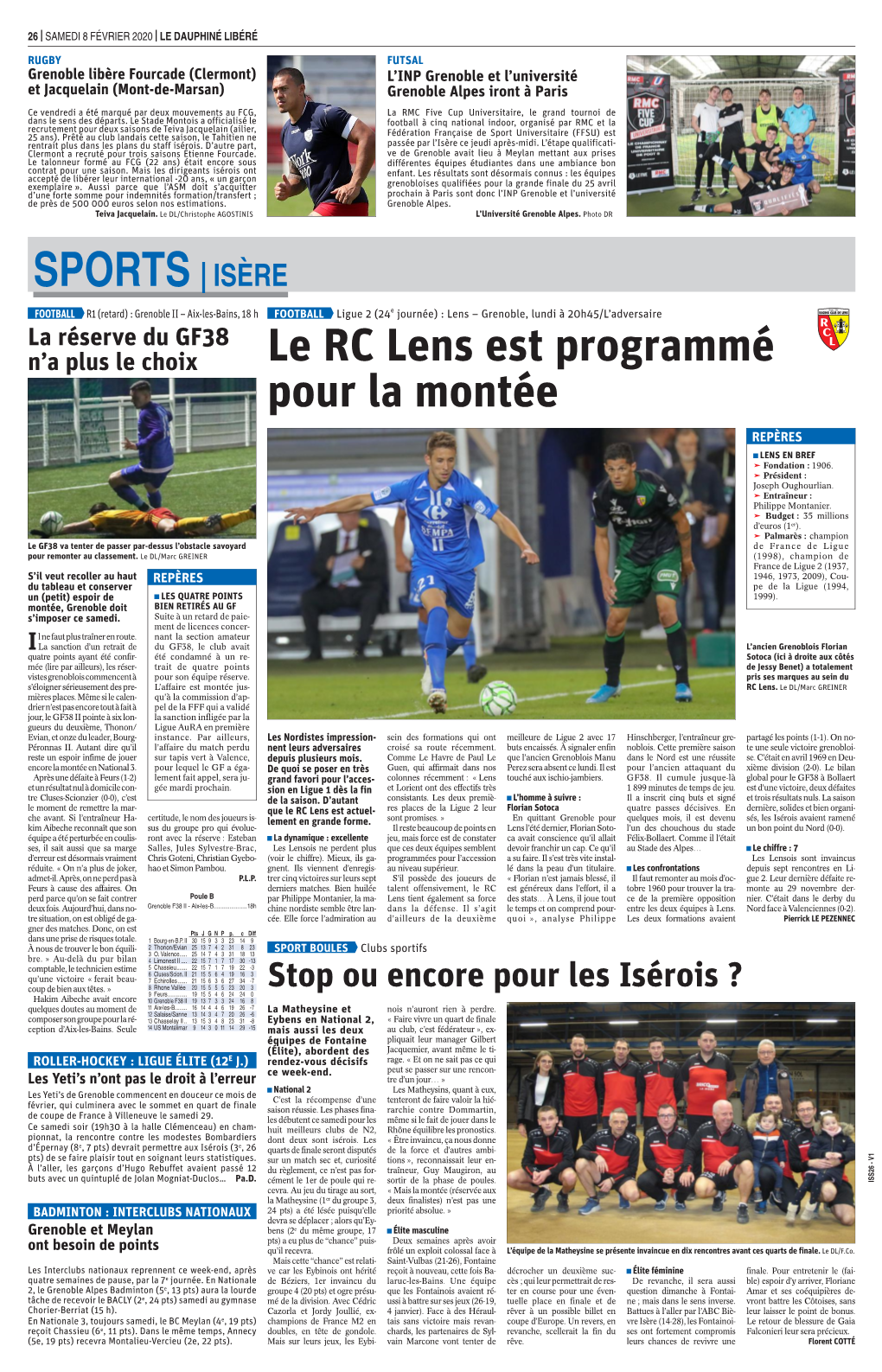 Le RC Lens Est Programmé Pour La Montée