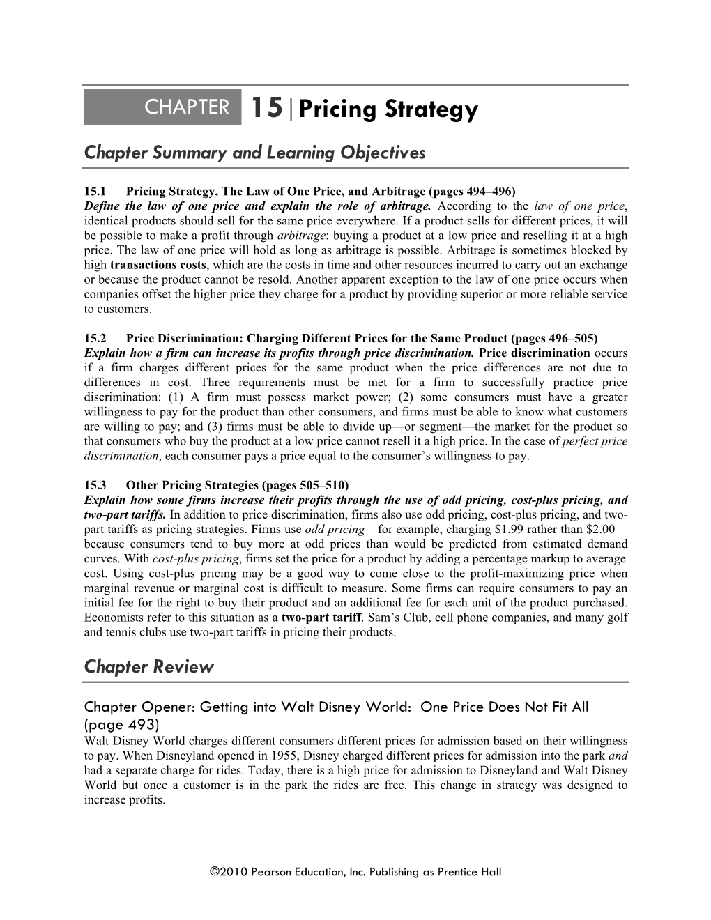 CHAPTER 15|Pricing Strategy