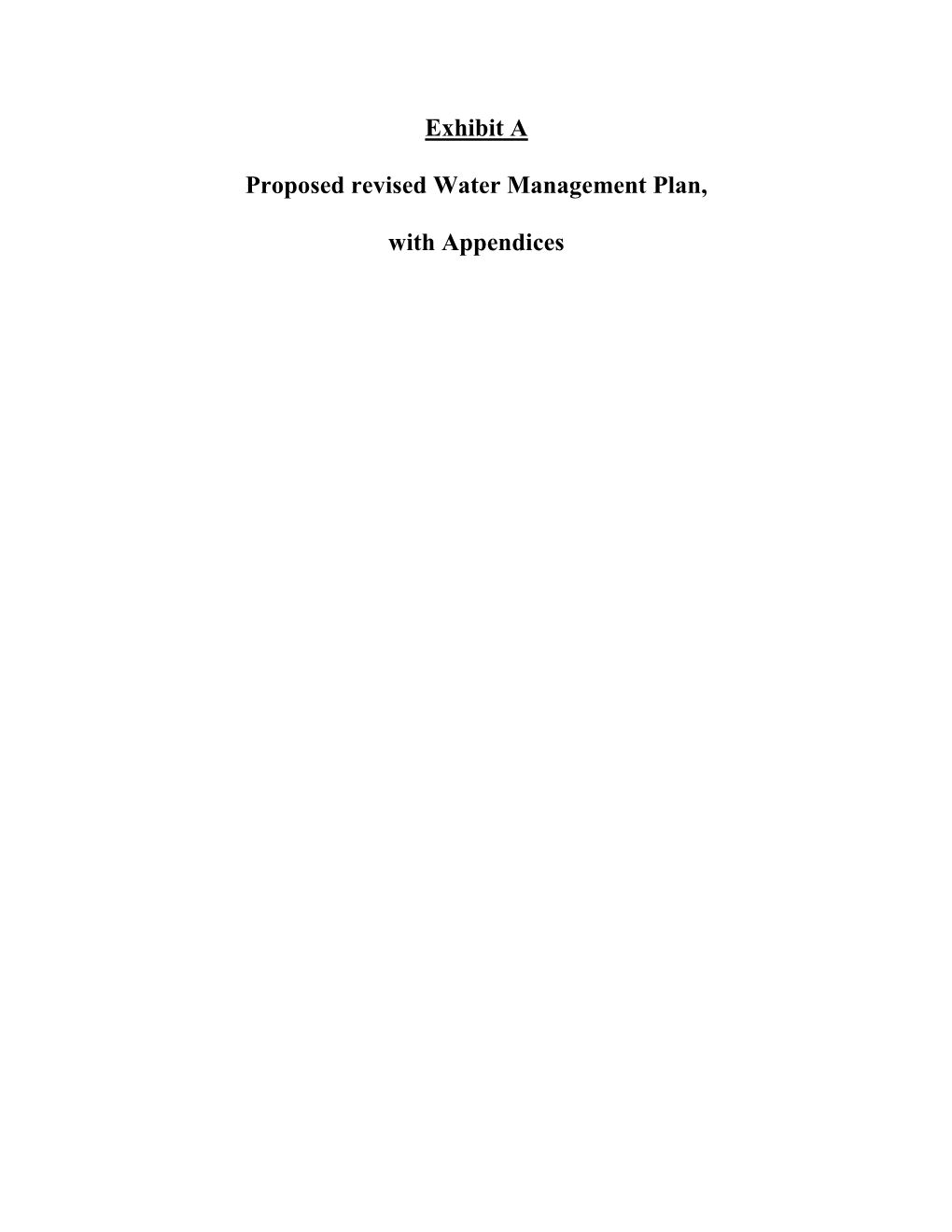 LCRA Submits Proposed Revised Water Management Plan to The