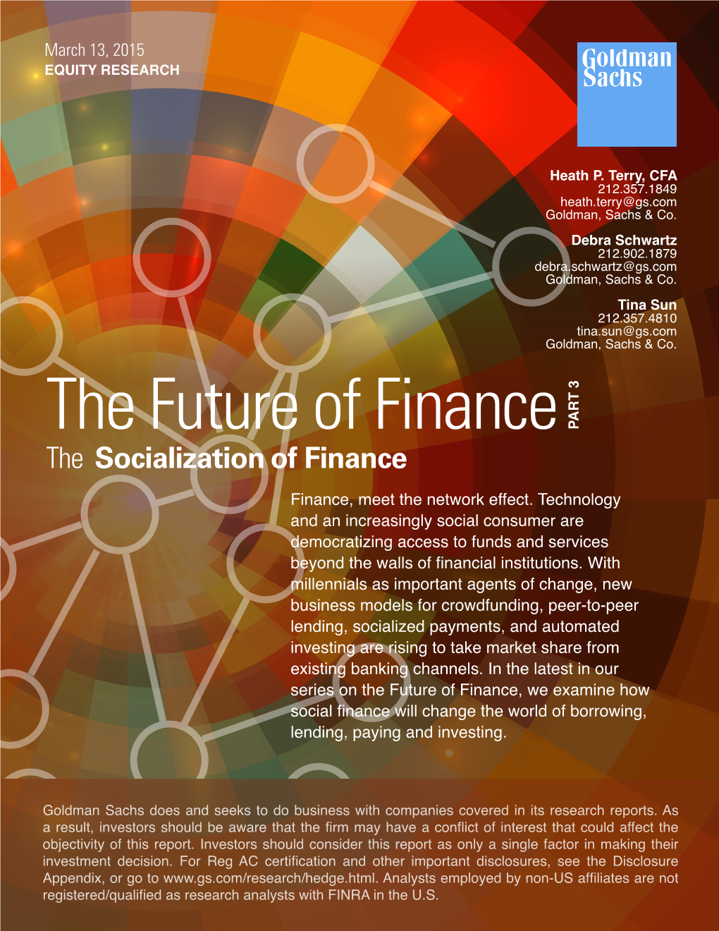 The Future of Finance 3 PART the Socialization of Finance