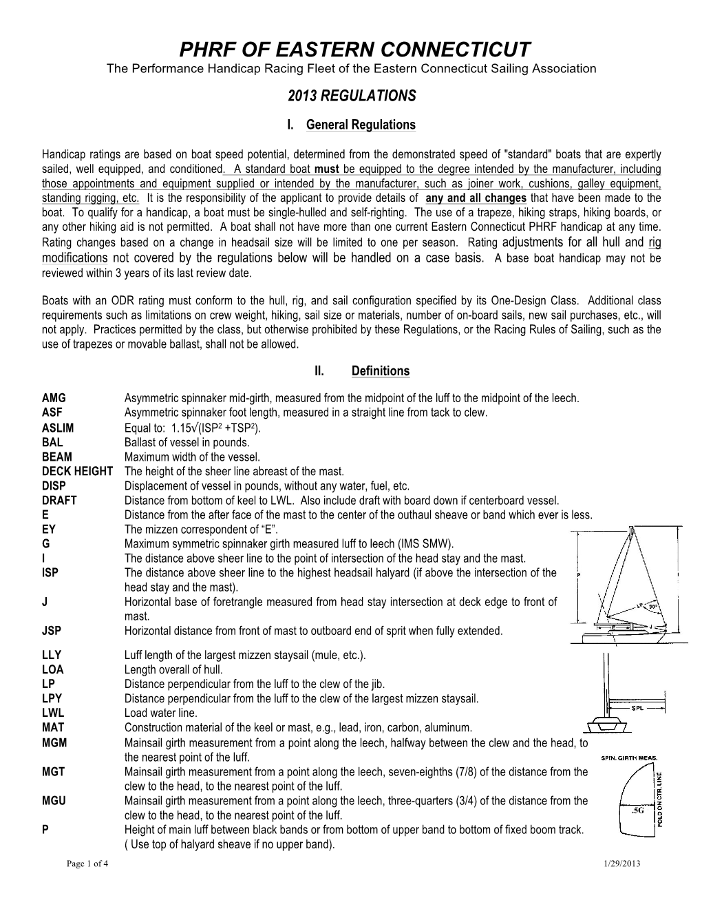 2013 PHRF Regs