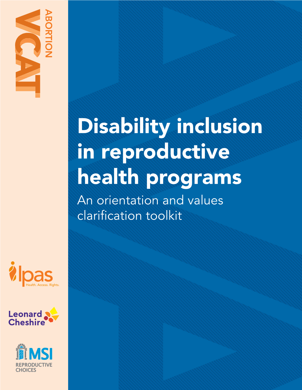 Disability Inclusion in Reproductive Health Programs an Orientation and Values Clarification Toolkit