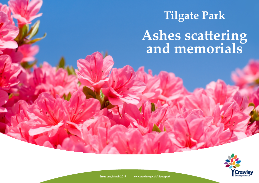 Tilgate Park Ashes Scattering and Memorialsashes Scattering and Memorials