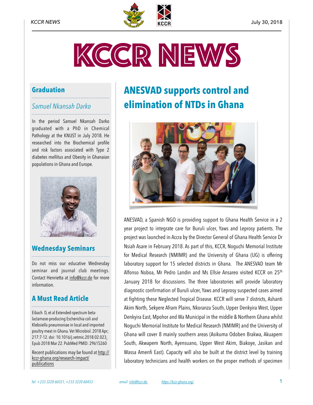 KCCR News July 2018 Edited 2.Pages