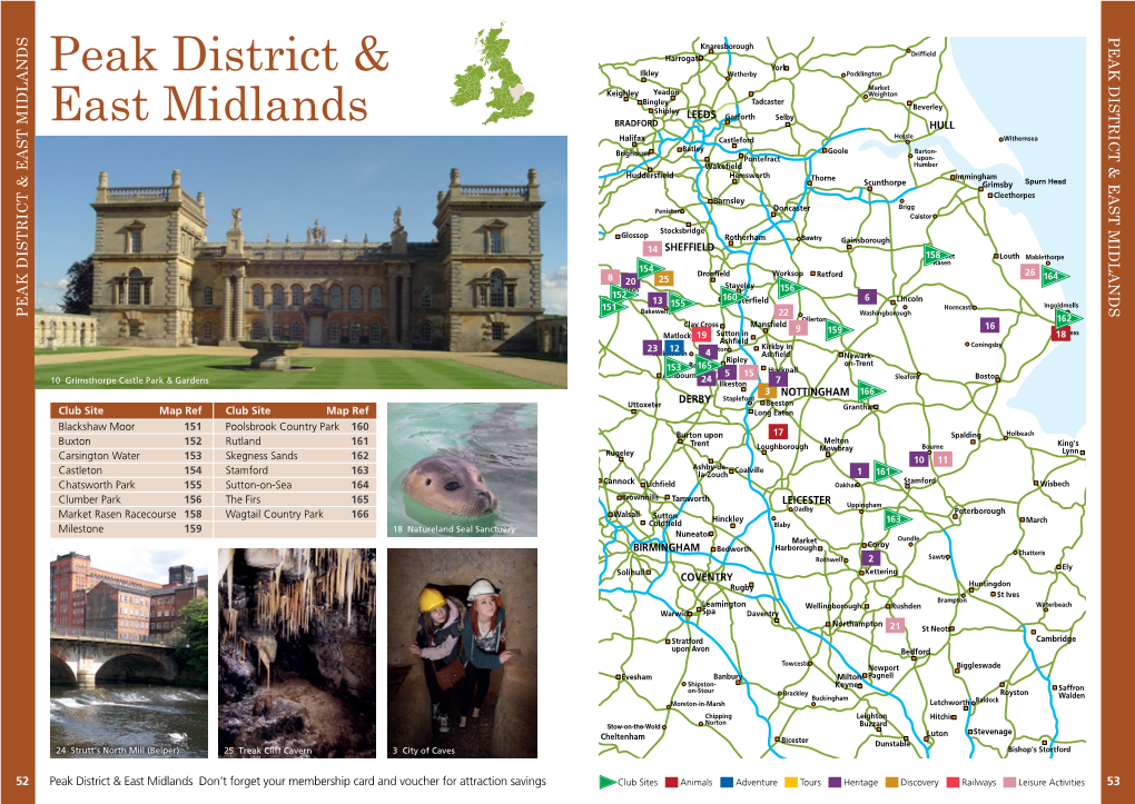 Peak District & East Midlands