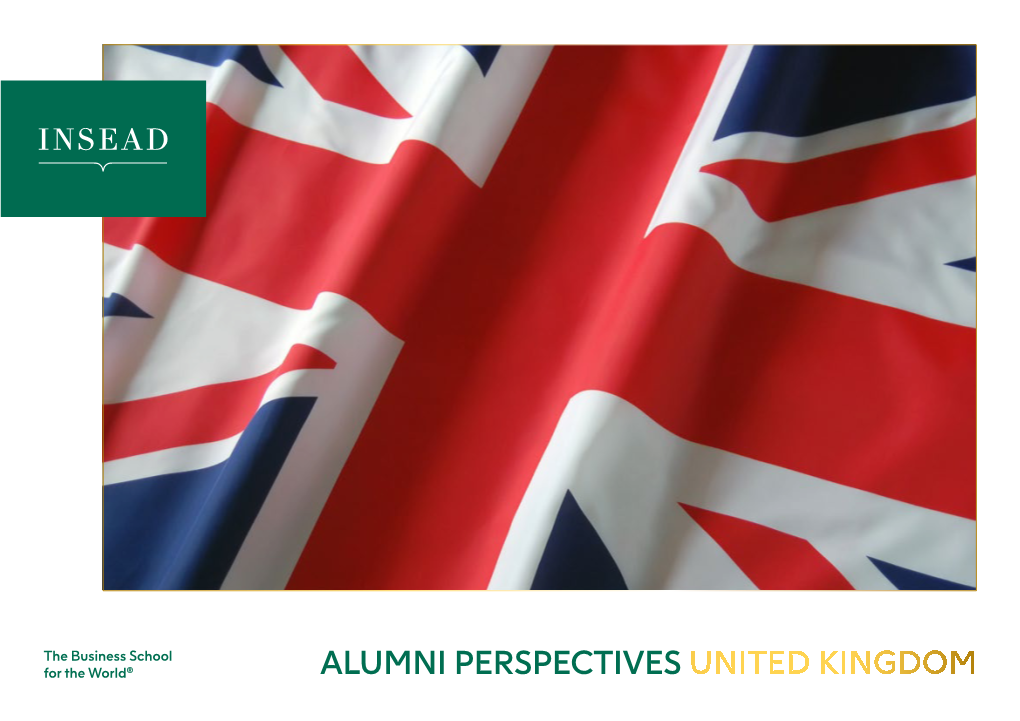 Alumni Perspectives United Kingdom