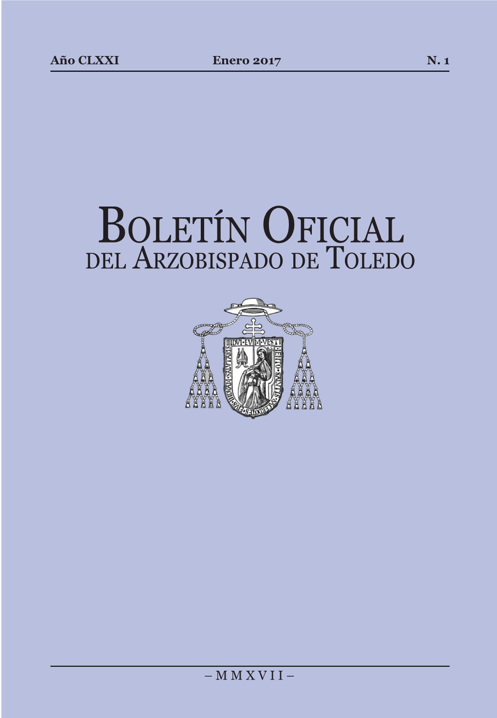 Boletín Oficial Del Arzobispado De Toledo