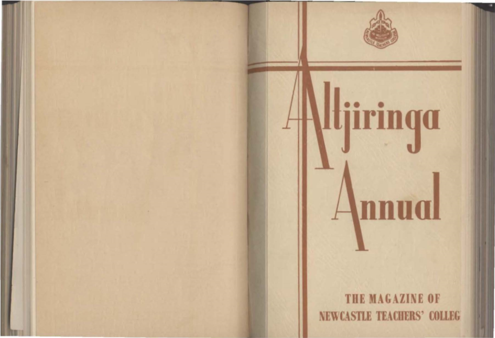 Altjiringa Annual, 1957