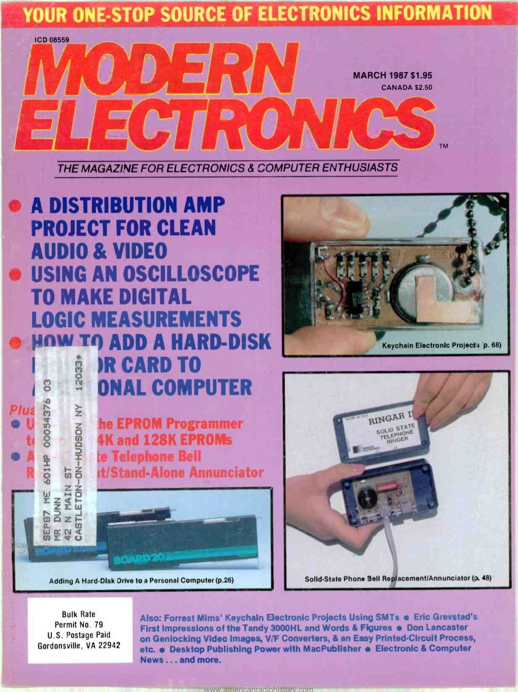 Audio & Video to Make Digital Add a Hard-Disk