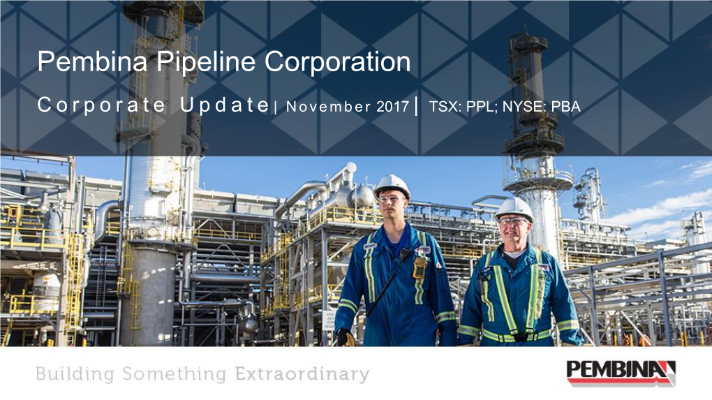 Pembina Pipeline Corporation