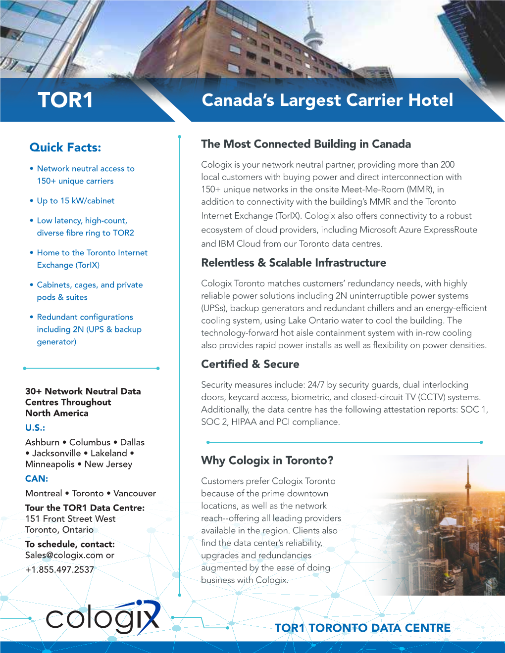 Canada's Largest Carrier Hotel