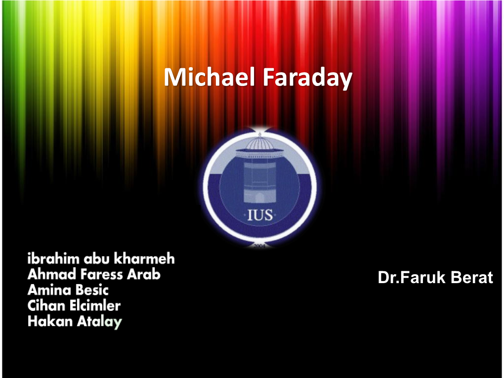 Michael Faraday