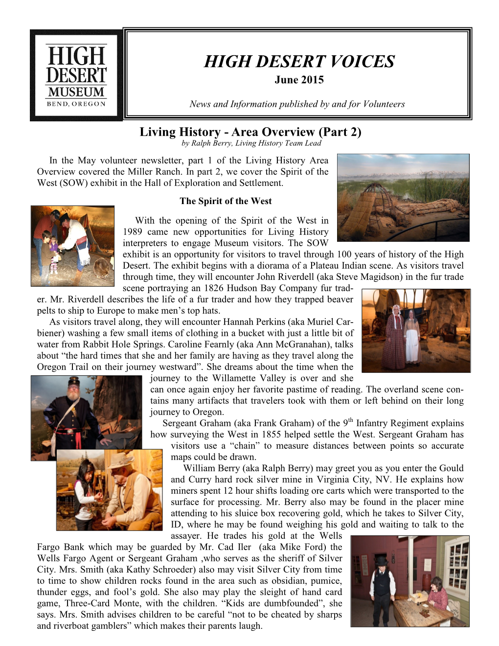 HIGH DESERT VOICES June 2015