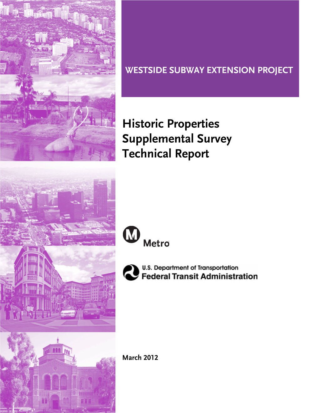 Historic Properties Supplemental Survey Technical Report