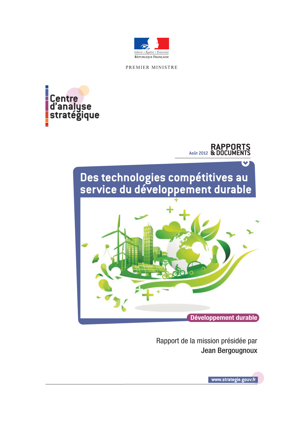 Rapport CAS Technologies Competitives