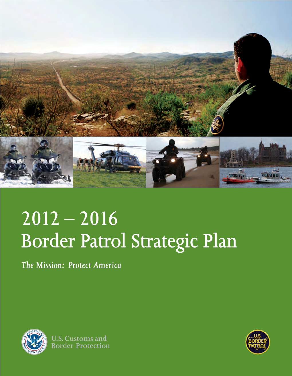 Border Patrol Strategic Plan 2012