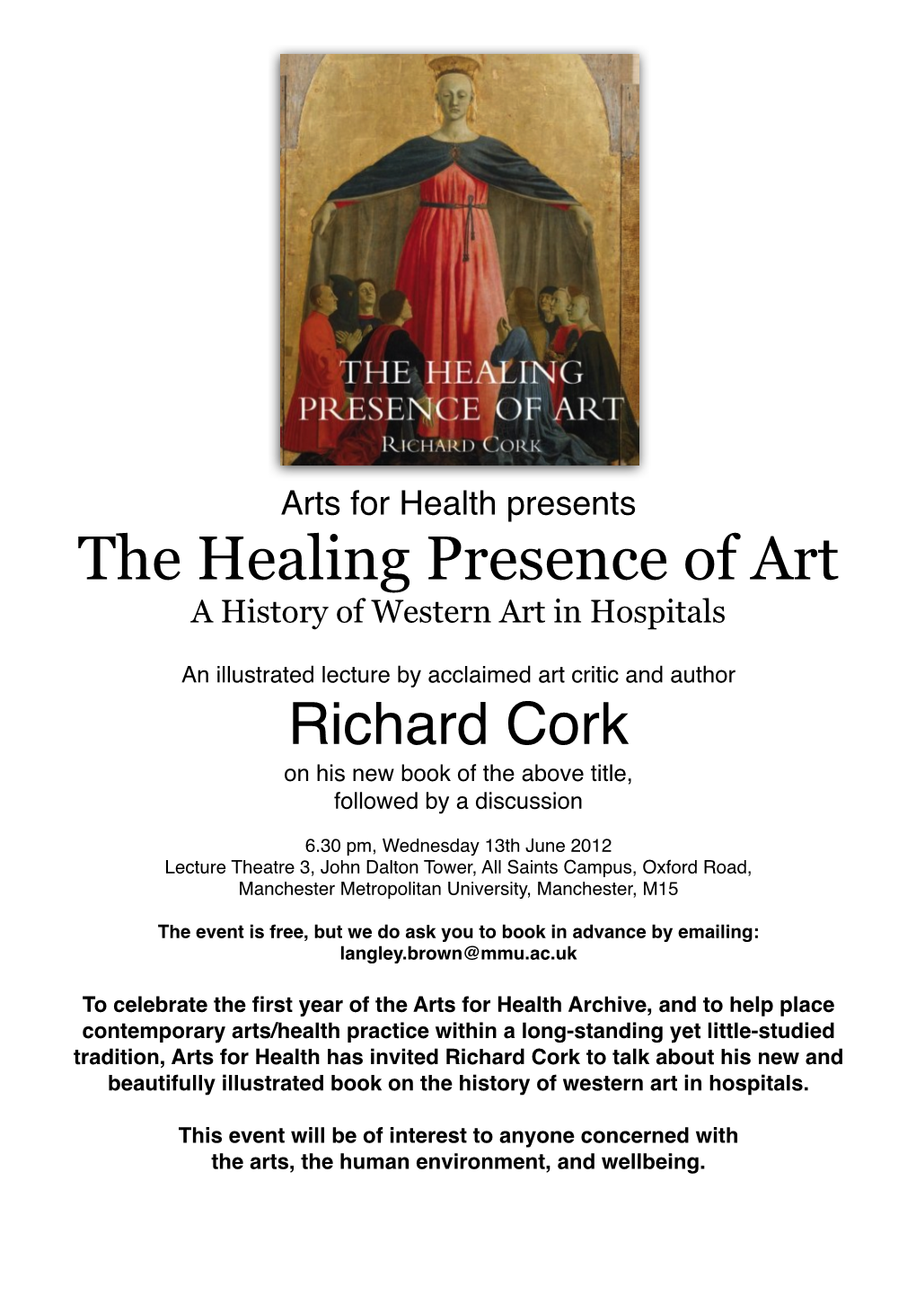 Richard Cork E-Flyer