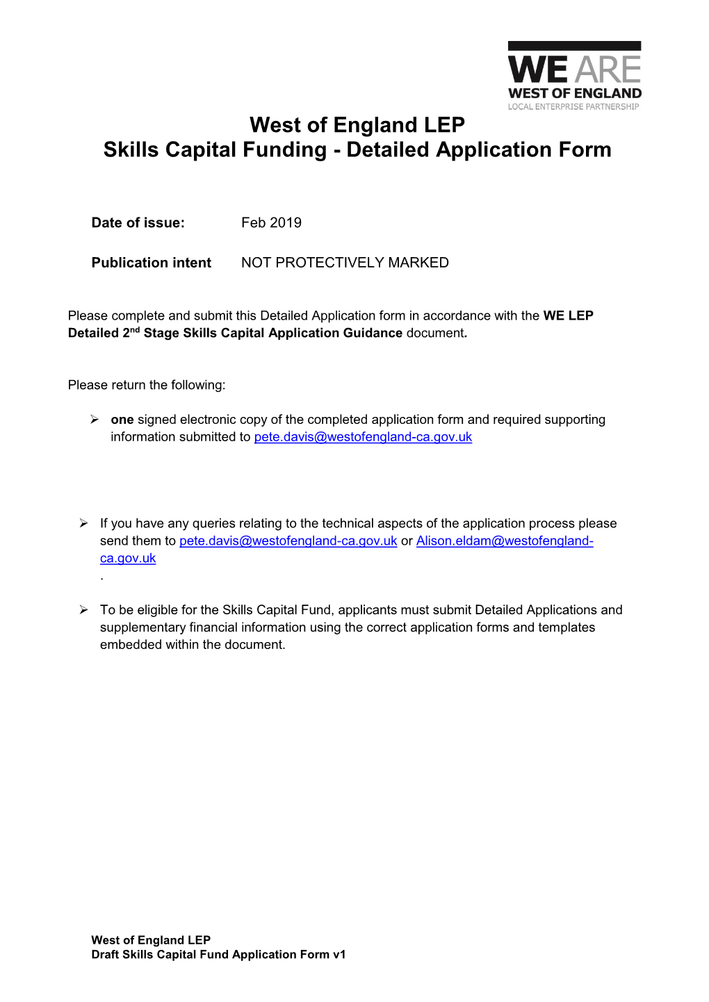 College Capital Investment Fund (CCIF) Application to the Skills Funding Agency Or Received Any Other Public Capital Funds