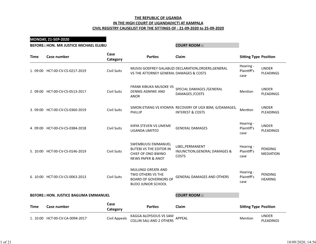 Court Case Administration System