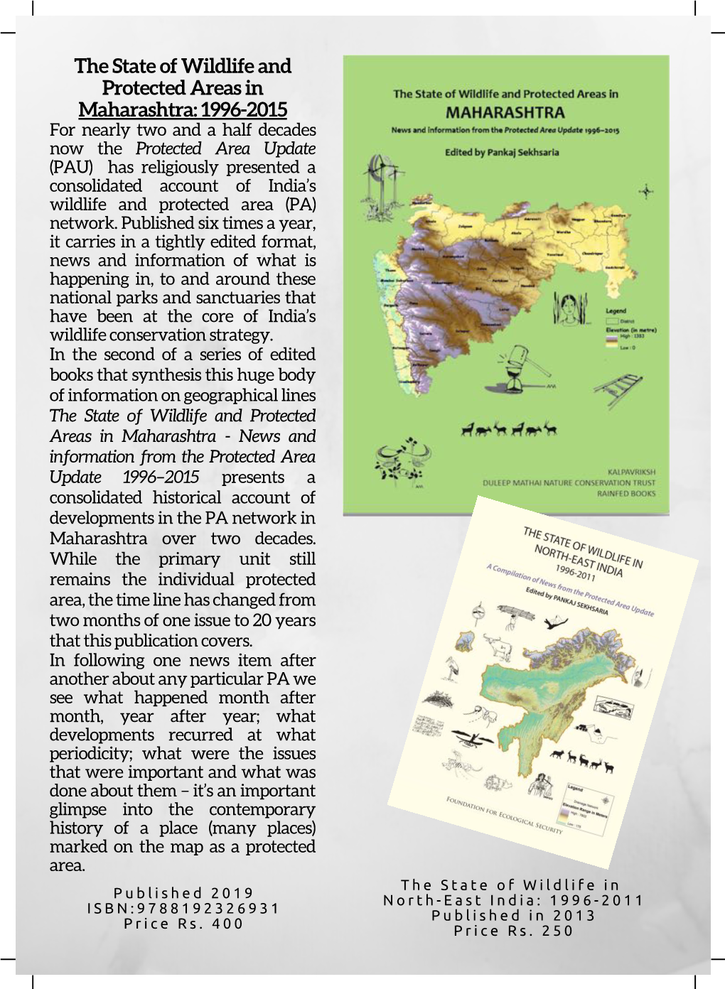 The State of Wildlife and Protected Areas in Maharashtra