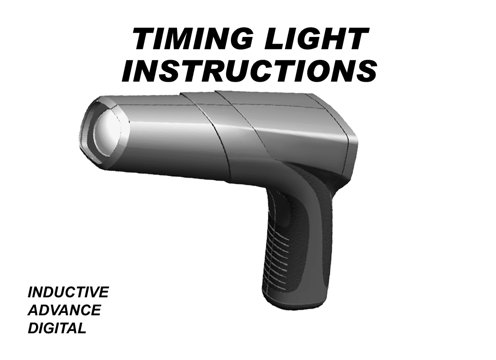 Timing Light Instructions