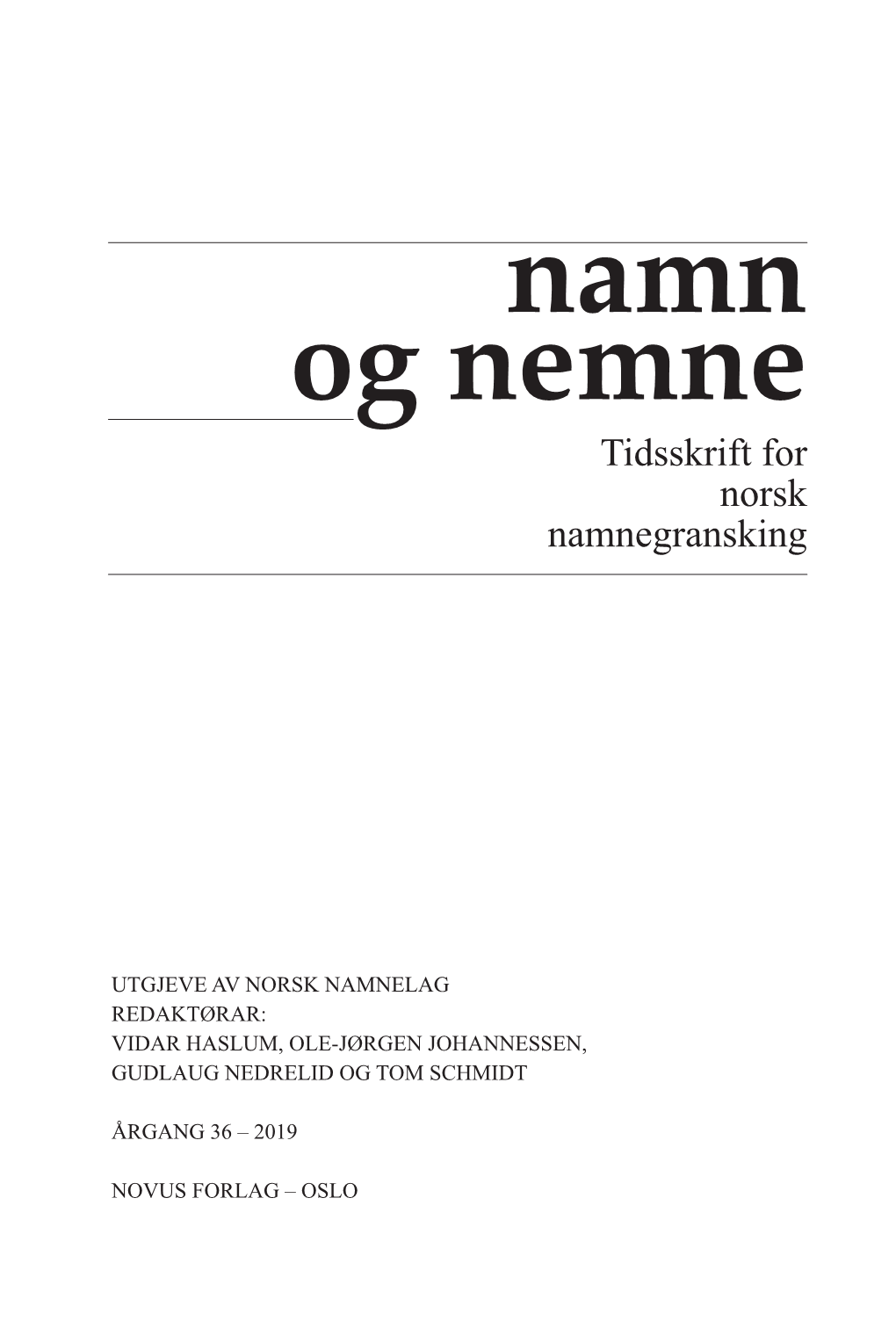 Namn Og Nemne 2019 5.Qxp Layout 1 12.12.2019 12:29 Side 1