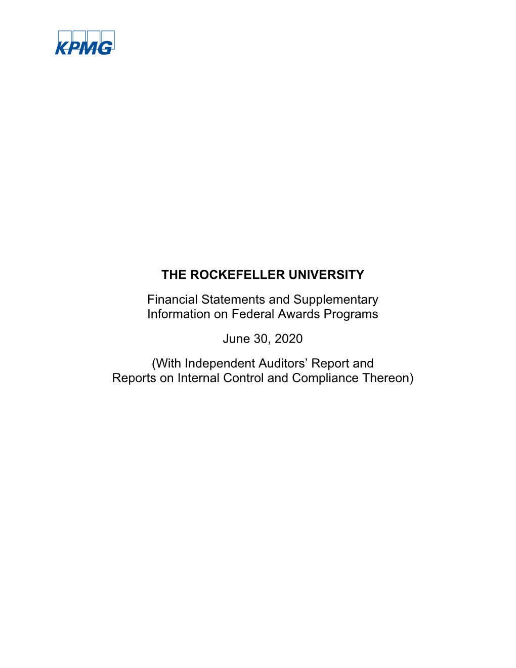 The Rockefeller University