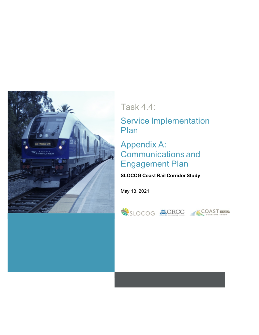 Draft Passenger Rail Improvement Study