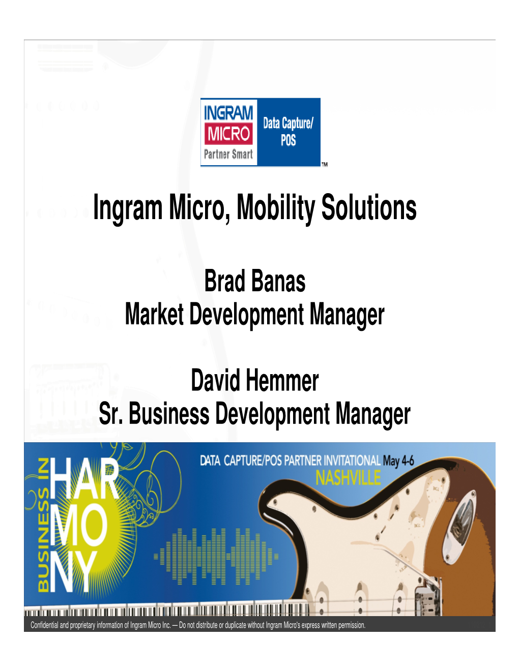 Ingram Micro, Mobility Solutions